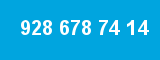 928 678 74 14 928 678 74 14